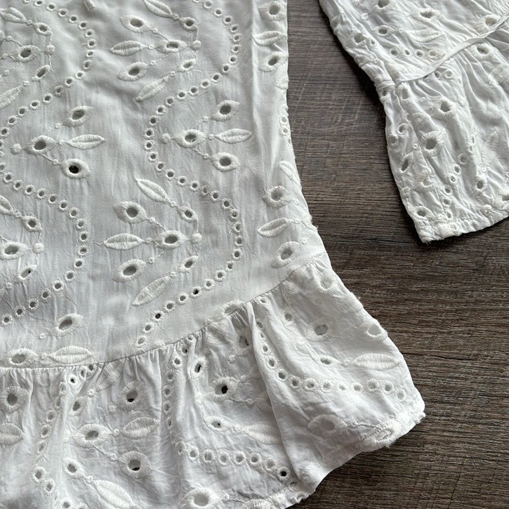 Vic Paula Hermanny embroidered cover up - Picture 3 of 4